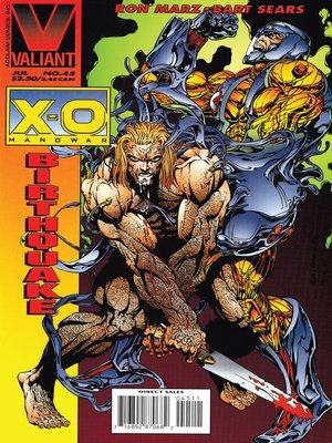 cover image of X-O Manowar (1992), Issue 45